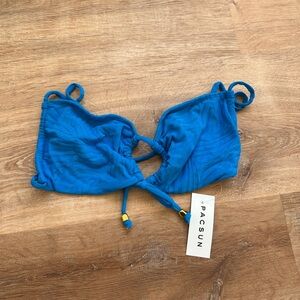 NWT Pacsun Blue Bikini top - medium